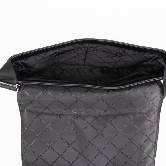 Michael Kors Men Mason Explorer Messenger Bag - Dark Gray - Picture 7 of 8